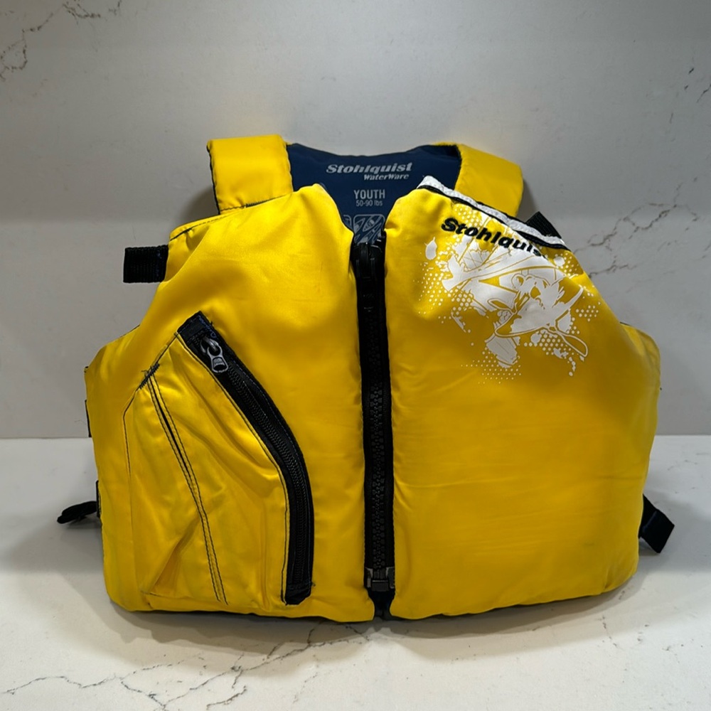 Youth 50-90 pounds Stohlquist WaterWare for Canoeing, kayaking, and Sailing